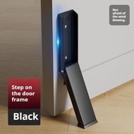 Black Door Stopper Door Blocker Entrance Windproof Door Gap Stopper Anti-Collision Safety Door Stop 