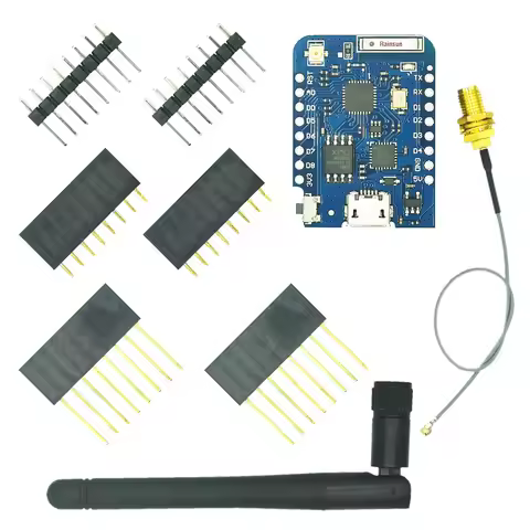 For WEMOS D1 Mini Pro Bytes External Antenna Connector NodeMCU Based ESP8266 ESP-8266EX CP2104 WIFI 