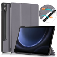 For Samsung Galaxy Tab S9 FE Cover 10.9 Inch 2023 Magnetic Smart Stand For Samsung Galaxy Tab S9 FE Plus 12.4 Inch With Case Auto Sleep/Wake Kids