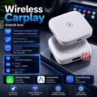 LAYAR Car Accessories Wireless Carplay Android Auto Speaker Screen/ Adapter Plug & Play Port Type C 