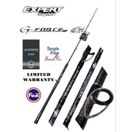 EXPERT GRAPHITE G-FORCE BAITCASTING JIGGING FISHING ROD PE2-4
