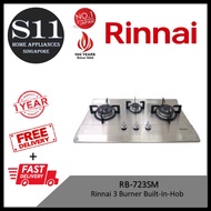 RINNAI RB723SM Burner Built-in Gas Hob * 1 YEAR LOCAL WARRANTY * FREE INSTALL