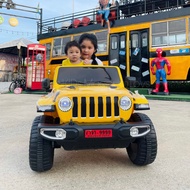 Battery Car Kids Toy MN2031 Jeep OFF-ROAD 4x4 Spotlight | 5motor 4wheel Drive Ride On Manual + Remot