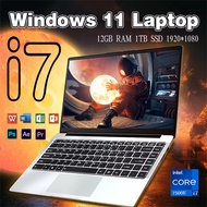 2025 NEW Professional i7 Intel CORE i7-7500U laptop 12GB RAM 1TB/2TB SSD Computer 1920*1080 Resoluti