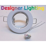 Designer Eyeball Casing with MR16/GU5.3 Led Bulb Replaceable Bulb Eyeball Fitting Recess Light Ceili
