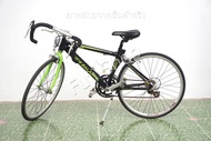 จักรยานเสือหมอบญี่ปุ่น - ล้อ 600c - มีเกียร์ - อลูมิเนียม - New Balance TAJ24 - สีดำ [จักรยานมือสอง]