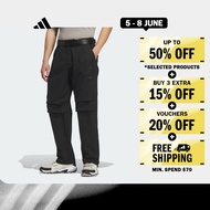 adidas Golf Twistweave Cargo Ankle Pants Men Black JM9604