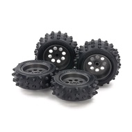 Tamiya Spike Tire & Wheel Set (for EZ Chassis) - 15547