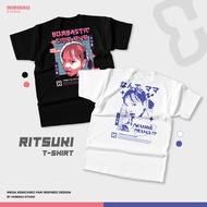 Ritsuki T-shirt Ritsuki t-shirt for children and adults made of 24s cotton Japanese t-shirt Ritsuki 