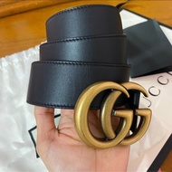 Gucci 舊金雙G皮帶