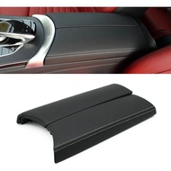 Leather Center Console Armrest Cover, Interior Central Armrest Storage Box Protect Cover Accessories