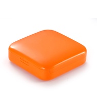 Portable Pill Cases Travel Dispen Storage Container Colorful Drug Dispenser 2 Grid Medicine Pills Box Tablets Storage Organizer