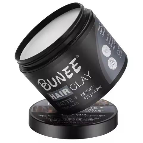 Matte Finish Hair Paste for Men Water Based Matte Texture Hairdresser Styling Hair Pomade Clay Pomad