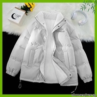 Winter jacket for men and women with thick and warm fur lining / Korean men's and women's coat jacke