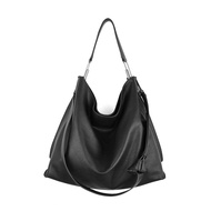 Darker Than Black Bags/Valley Hobo Tall Bag 軟包/ 黑色