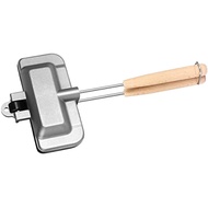 Hot Sandwich Maker Hot Dog Toaster Double Sided Frying Pan Grilled Cheese Maker