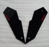 ชิวบังน็อต ชิวหน้า yamaha xmax300 2023-2025 สีดำทึบ อคิลิคหน้า 2 มิล ตรงรุ่น พร้อมส่ง ราคาโรงงาน สิน