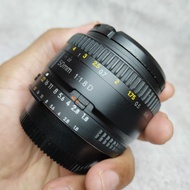 Nikon AF D 50mm f1.8 Smooth Lens