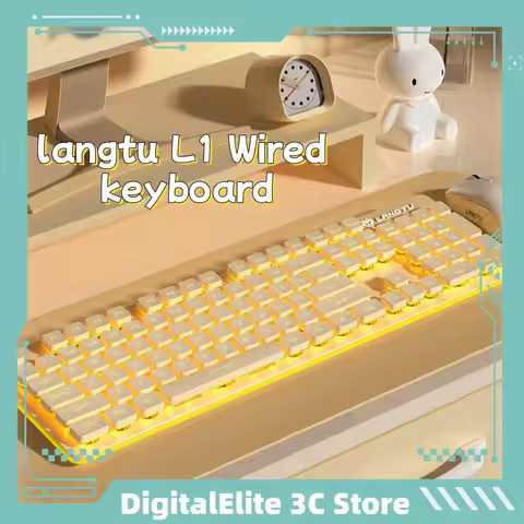 Langtu Lt1 Mechanical Touch Silent Wireless Keyboard Abs Material 104 Key Laptop Office Waterproof G