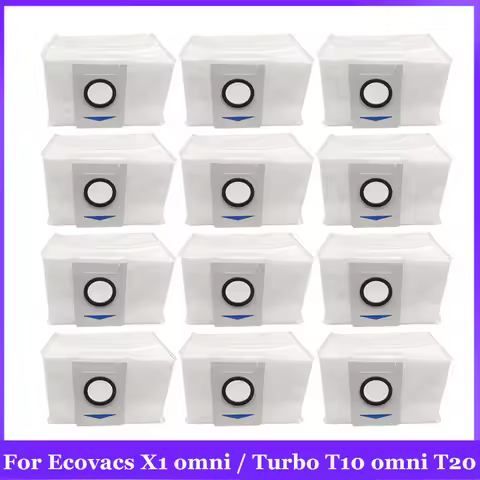 Dust Bag For Ecovacs Deebot X1 omni X1 Turbo T10 omni T10 Turbo T20 Robot Vacuum Cleaner T10 omni X1