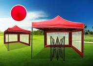 itop 2.5m x 2.5m One Sidewall Transparent Only for Canopy Tent PVC Canvas Side Wall Kain Sisi Saja Kanopi Khemah