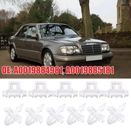 30pc Car Side Door Moulding Trim Clip A0019884981 A0019885181 for  Sacco 190 W201 W124 A124 S124 Rep