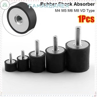 GD 1Pcs Crash Pad, M4 M5 M6 M8 Anti-vibration Rubber Shock Absorber, Durable Male Thread VD Type Dam