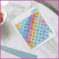 Number Slide Puzzle 6x6 Magnetic Brain Teaser Number Sliding Puzzle Game for Kids Adults Travel Clas