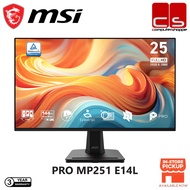 MSI PRO MP251 E14L 1920 x 1080 (FHD) 144Hz | 1ms (MPRT) / 4ms (GtG) | Adaptive-Sync | IPS Panel