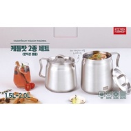 KITCHEN FLOWER Stainless 304 IH Induction KettlePot 1.5L 2.0L