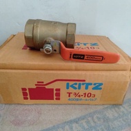 KITZ 1-1/4 ORIGINAL water Stop valve brass ball valve brass Stop valve
