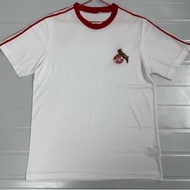 76-77 KL Home and Away Red Retro Football Jersey S-XXL Quick-Dry Short Sleeve Sports Jersey A