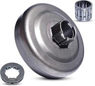 3/8" 7T Sprocket Clutch Drum for Husqvarna 455 455 Rancher 460 460 Rancher Chainsaw with Needle Bear