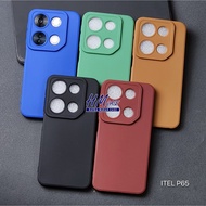 Itel P65 Softcase Procamera silicon Matte Case full cover Itel P65 CPRO