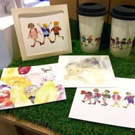 岩崎知弘 | 方形明信片+紙相框 | 四入