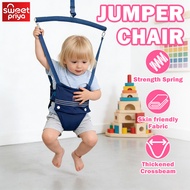 Baby Jumping Chair Breathable Jumper Bouncer Parent Hand Free Helper For 6 To 18 Months Baby Bouncer
