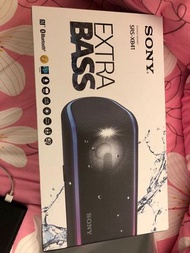 Sony XB41 EXTRA BASS 喇叭 全新 附防塵套