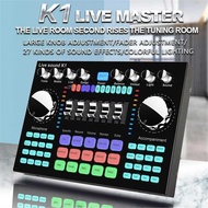 Mixer Audio External Sound Card Live Bluetooth Voice Changer