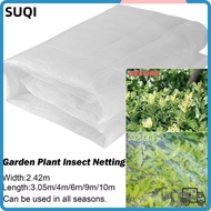 LUCKY-SUQI Mosquito Cover, White Pest Control Plant Barrier ,  Bird-proof Insect Netting Balcony