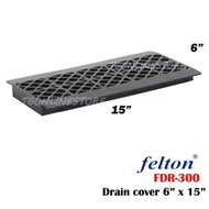 Felton Drain Cover / Plastic Drain Cover / Black Drain Cover / Penutup Longkang / DIY Drain Cover