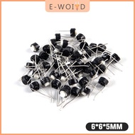 【E-WOITD】 50pcs ALPS Tact Switch 6*6*4.3MM/6*6*5MM TOUCH SWITCH DIP Touch ปุ่มกด Micro Switch