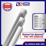 4FT Stainless Angle Bar Stainless Bar Stainless Steel