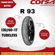 MOTORCYCLE TIRES CORSA R93 120/60-17 Tubeless (TL) ORIGINAL INDONESIA