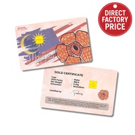 Taukemas 999 Gold Wafer - Malaysia Collection (1) 0.25g