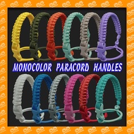 Monocolor Paracord Handle for Insulated Bottles (Aquaflask Hydroflask Hydrofresh Thermoflask)