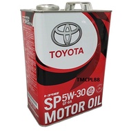 Toyota 5w30 Fully Synthetic Engine Oil 4L (Original)