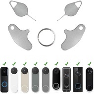 Doorbell Key Tool, Doorbell Opening Pin Tool, Release Removal Pin Security Key Replacement Tool Comp