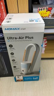 🌟全新行貨✔️可用消費卷🌟 Momax AP7 Ultra-Air Plus IoT 智能紫外光空氣淨化冷暖風機  - 符合政府餐廳食肆換氣要求