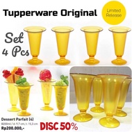 ORI Tupperware Crystal Set Pitcher Teko Gelas Minum Mangkuk Cangkir