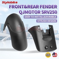 QJMOTO SRV250 SRV 300s Qianjiang Flash 300s Rear Mudguard Modified Extended Depan Front Belakang Fen